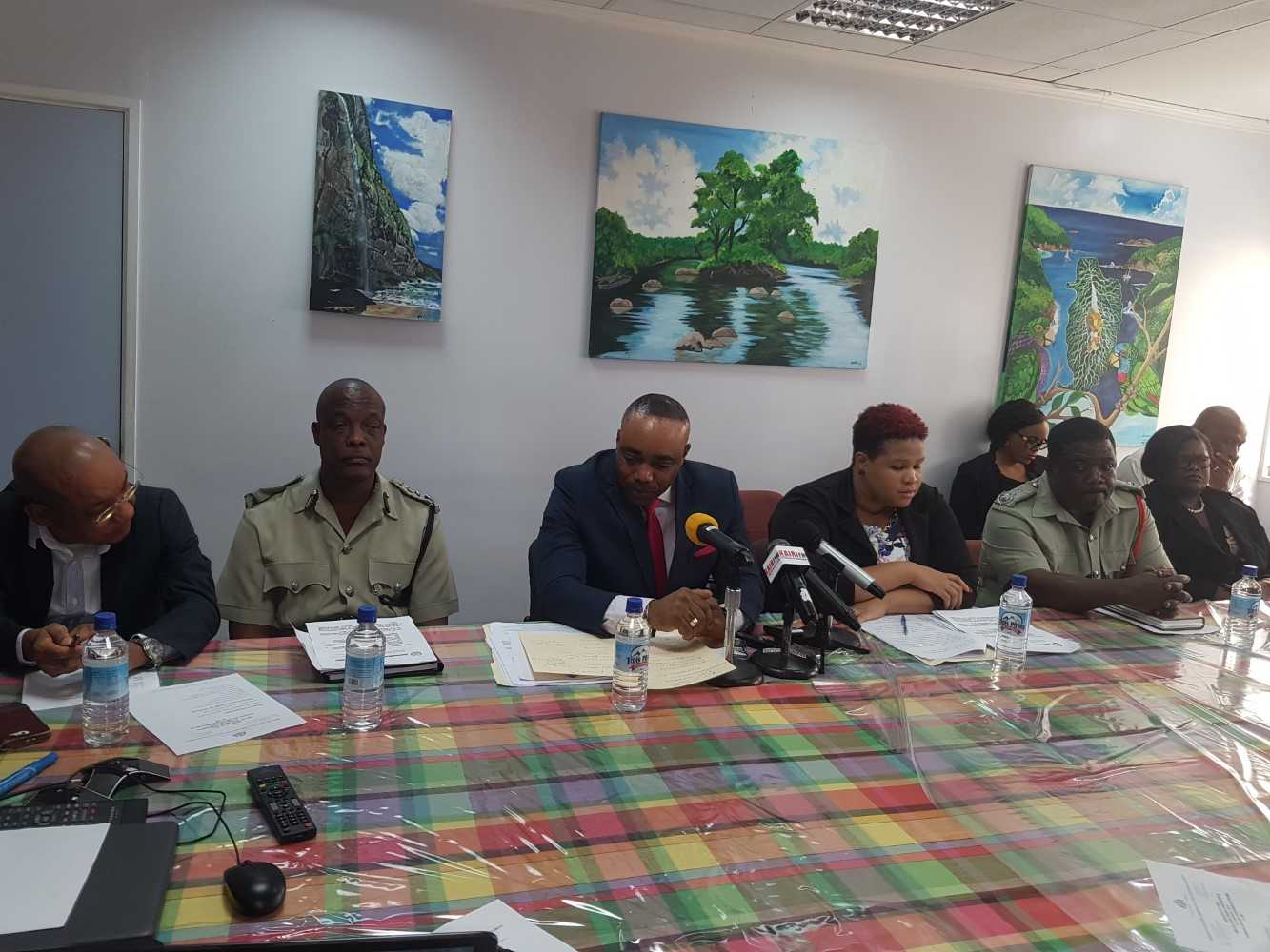 Police Chief, Minister and Others