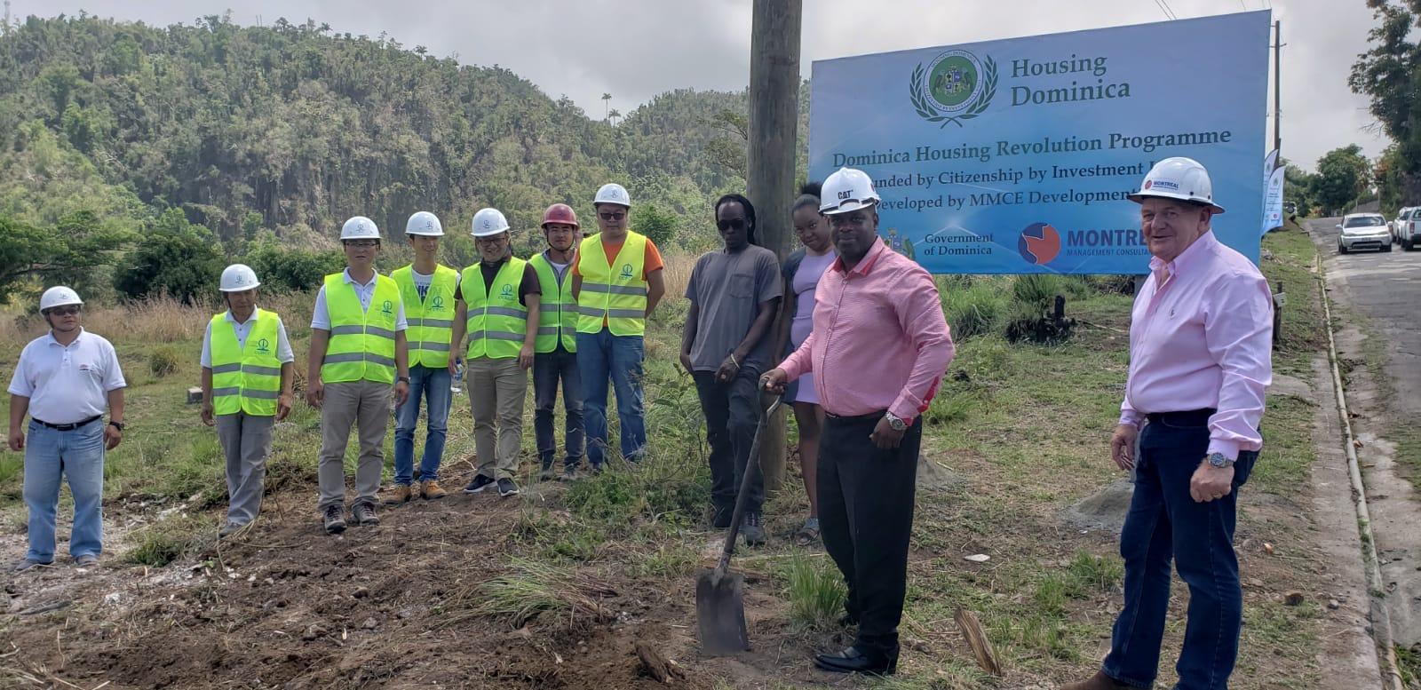 Plans for 32 climate resilient apartments in Bellevue Rawle for Roseau