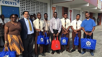 students of the Isaiah Thomas Secondary School.