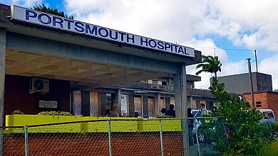 Portsmouth Hospital Entrance