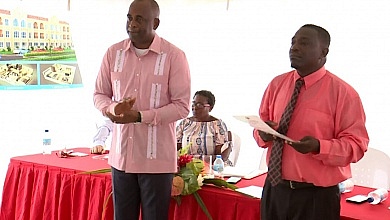 Roosevelt Skerrit and Johnson Drigo