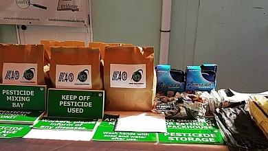 DBOS and IICA Donate Farming Equipment