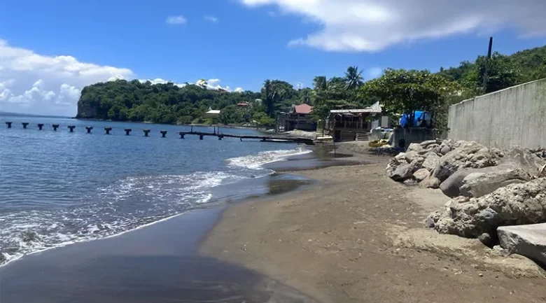 Black Sand Beaches in Dominica