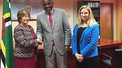 Linda Taglialatela - Roosevelt Skerrit - Cynthia Kierscht