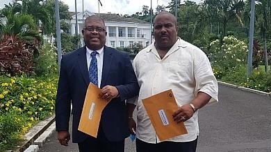 Wayne James and Hillary Shillingford