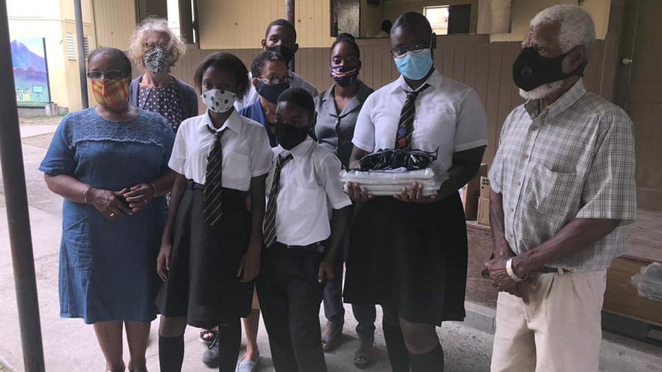 DASSSA donates laptops to Dominica Grammar School & Goodwill Secondary