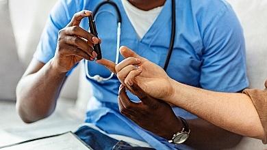 Doctor Checking for Diabetes