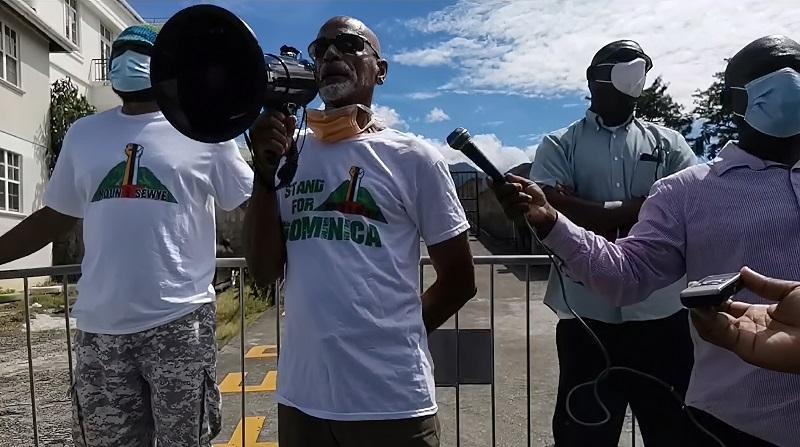 Atherton 'Arthie' Martin & Other Protestors