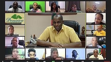 Zoom Meeting With PM Skerrit