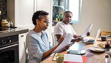 Couple Filing Income Tax