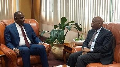 Pm Skerrit Meets With CDB President