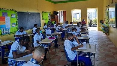 Students Taking Exams