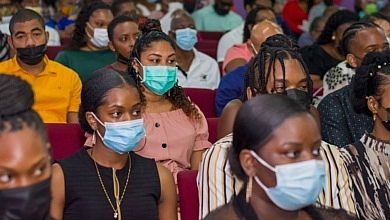 Students at DSC Graduation Ceremony