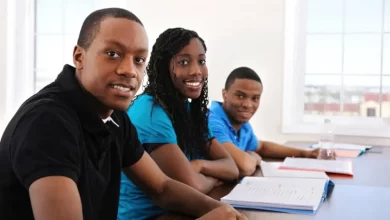 Students Sitting