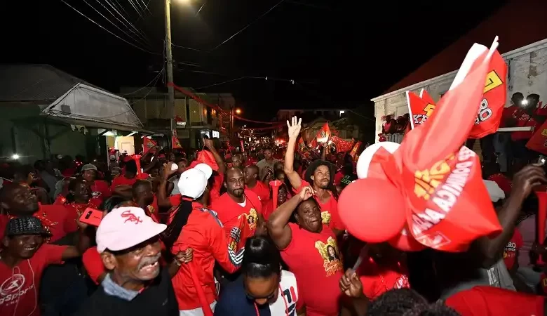 DLP Supporters Rally