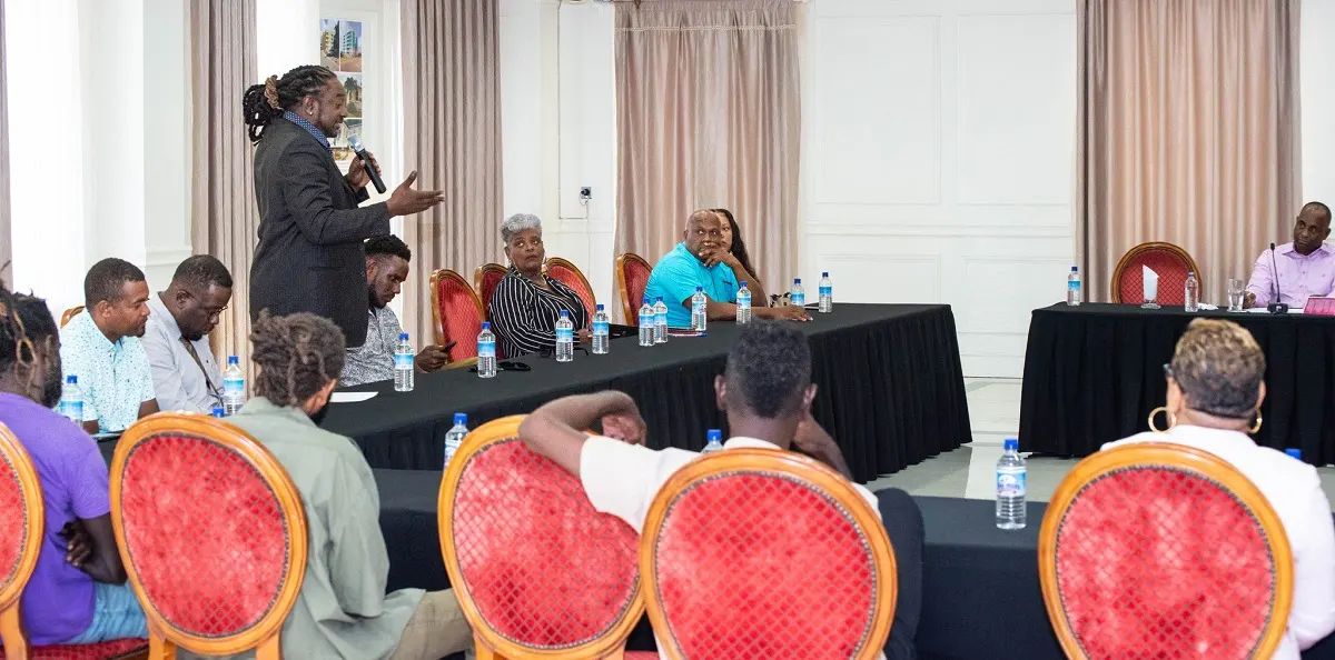 Prime Minister Roosevelt Skerrit Meeting Independent Candidates