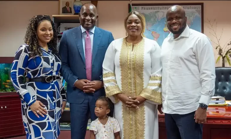 Sinach with Skerrit