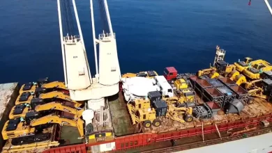 Heavy Equipment for International Airport
