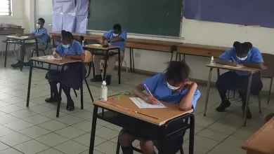 Students Sitting Exams