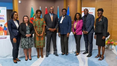 Roosevelt Skerrit with Build Back Equal Delegates