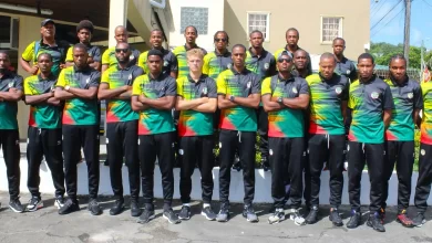 Dominica Senior Men's National Football Team arrived safely in St Lucia