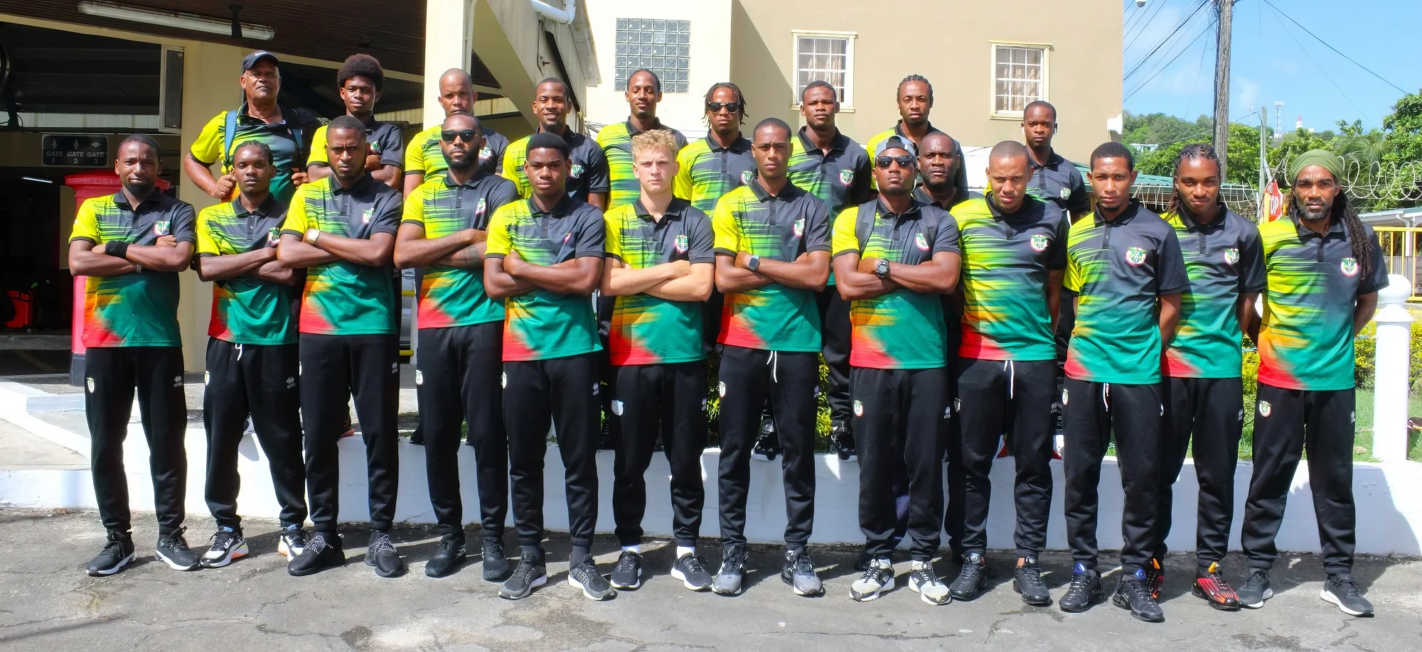 Dominica’s Football Heroes Leave for Crucial CONCACAF Nations League