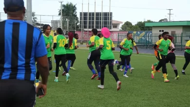 Dominica Women Football Team in Suriname
