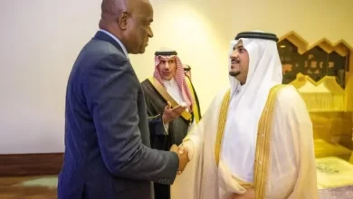 PM. Roosevelt Skerrit with HRH Mohammed bin Abdulrahman bin Abdulaziz