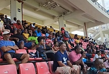 Spectators Windsor Park-Stadium Roseau Dominica