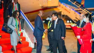 Roosevelt Skerrit and Delegation