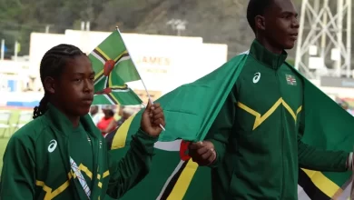 Dominica Athletes at CARIFTA 2024