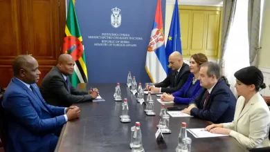 PM Skerrit with Serbian Leaders