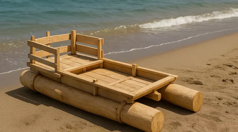 Pwipwi Raft – Kalinago Craft