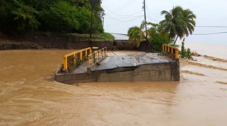 Tropical Storm Erika, Dominica