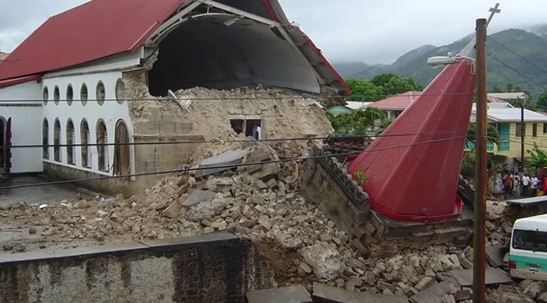 Earthquakes that affected Dominica