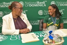 Thea Lafond-Gadson Signs On as National Bank of Dominica Representative