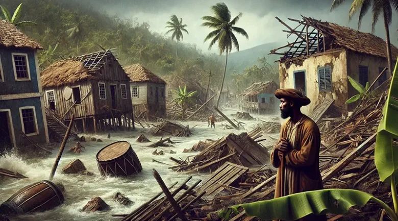 1891 Martinique Hurricane in Dominica
