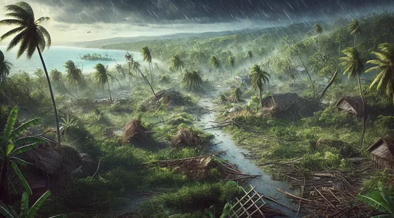 Hurricane San Magín 1891 in Dominica