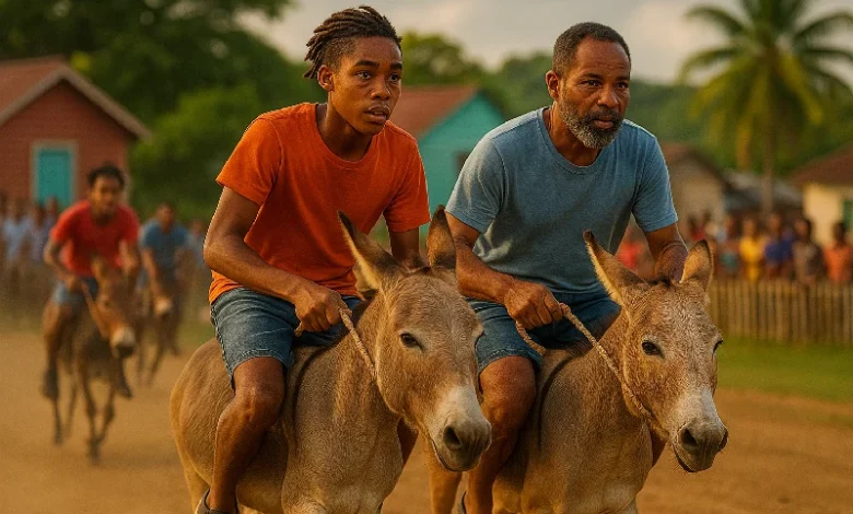 Donkey Derby in Dominica