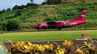 Silver Airways at Douglas Charles Airport in Dominica