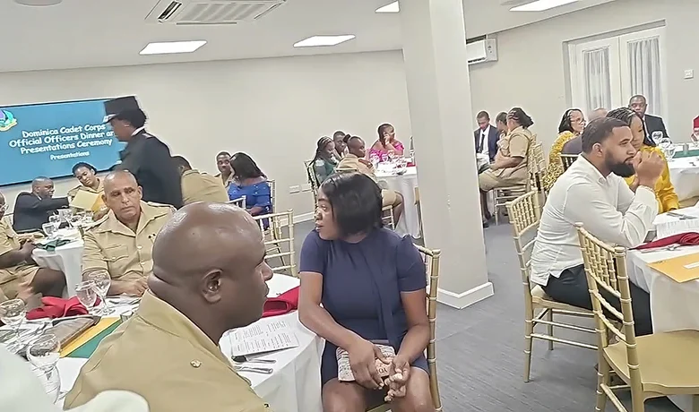 Dominica Cadet Corps Dinner at Fort Young Hotel