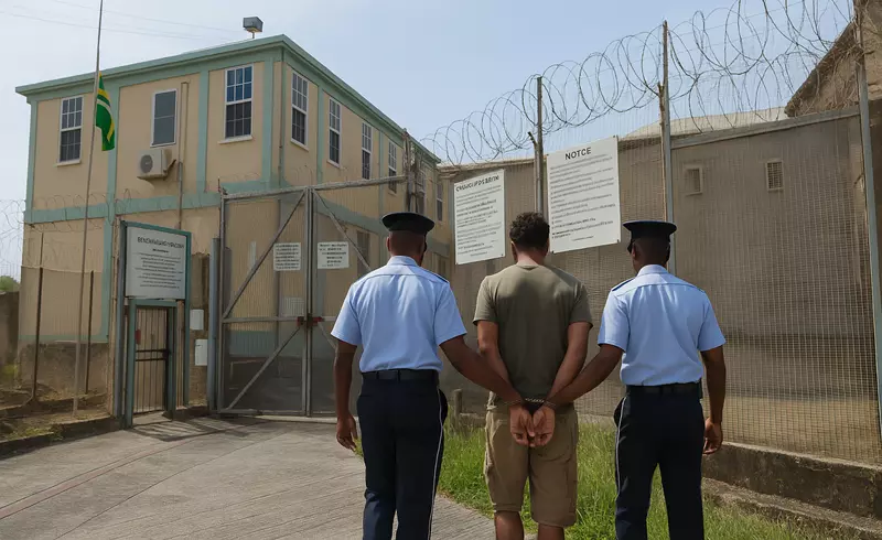 Man Heading to Stock Farm Prison Dominica