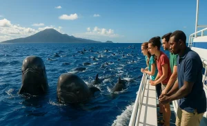 Pilot Whales in Dominica