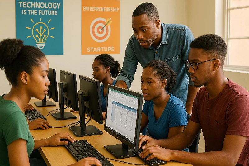 Vocational Training Dominica Computer Skills