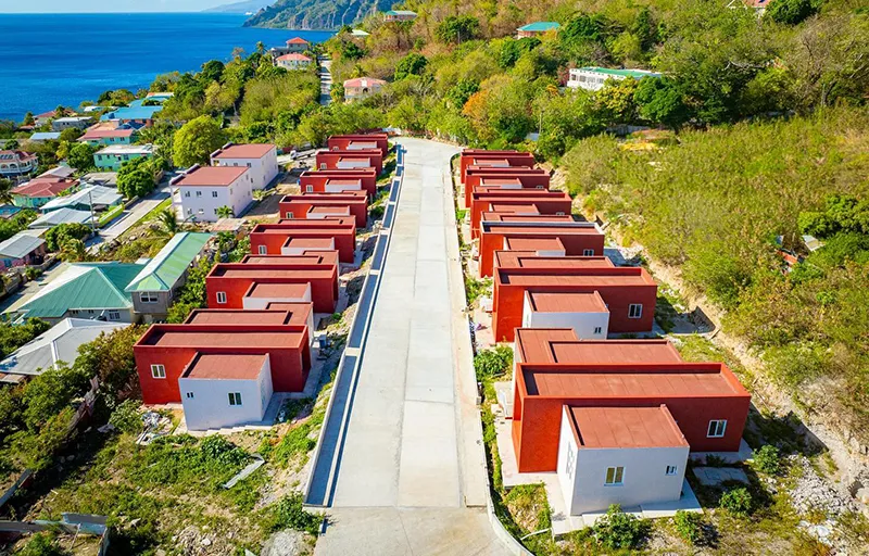 Resilient Housing Development In Scotts Head, Dominica
