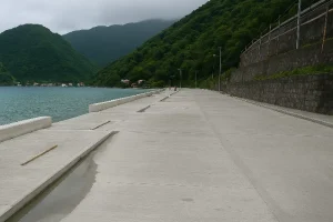 Scotts Head Sea Defense Wall