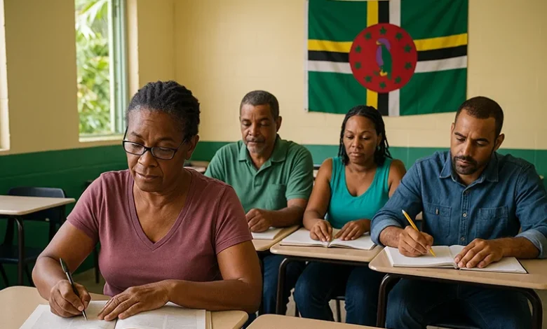 Adult Learners at an Adult Educational Centre in Dominica