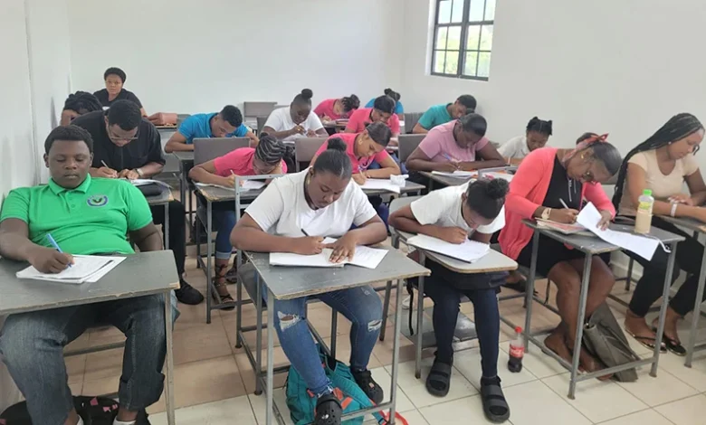 Business Training Centre Exams Happening
