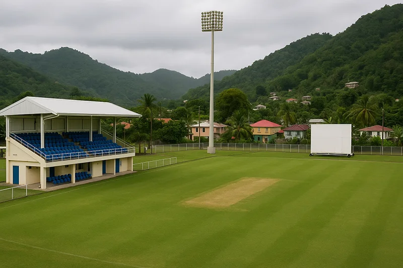 second first-class cricket facility in Dominica