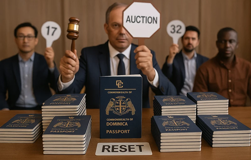 Auction of Dominica Passports